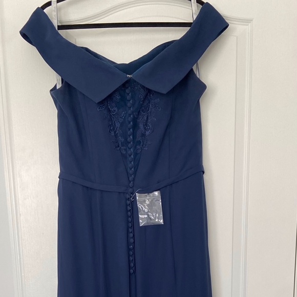 Tutto Bene Mother of the Bride Dress - NAVY, Size 12 - Picture 2 of 4